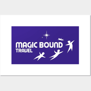 CLASSIC MAGIC BOUND TRAVEL LOGO Posters and Art